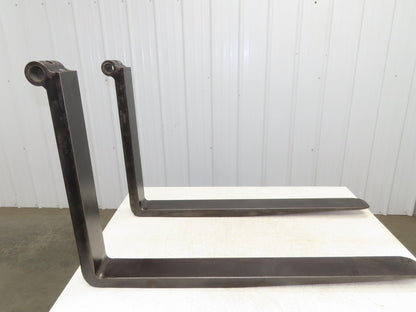 4x42" Shaft Mount Steel Forklift Forks Tines 1-1/2" Shaft 1-Pair
