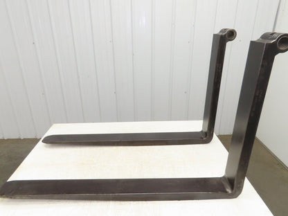 4x42" Shaft Mount Steel Forklift Forks Tines 1-1/2" Shaft 1-Pair