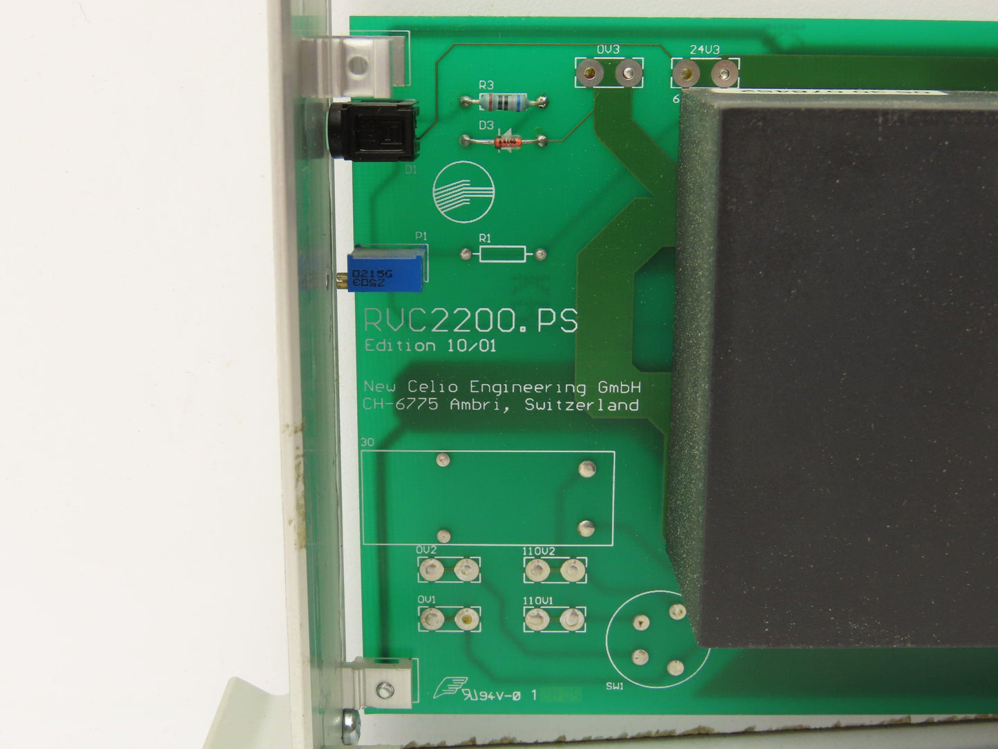 Celio RVC1000PS3 Graphic Art PLC Slot Rack 5V Power Supply Module Viscolor 2200