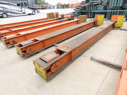 Cleveland Tramrail Motorized Gantry Crane End Truck Drive Floor Track 2Hp 460V