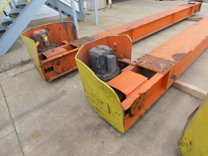 Cleveland Tramrail Motorized Gantry Crane End Truck Drive Floor Track 2Hp 480V