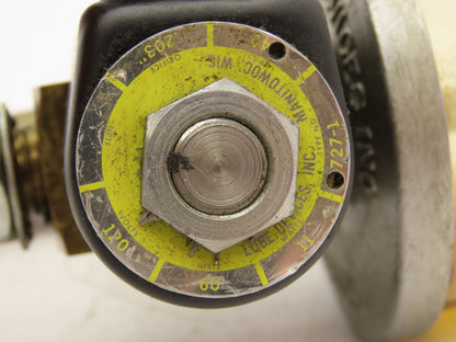 Lube Devices 727-1 Machine Oiler Lubricator 120V Solenoid 40PSI 12oz Reservoir