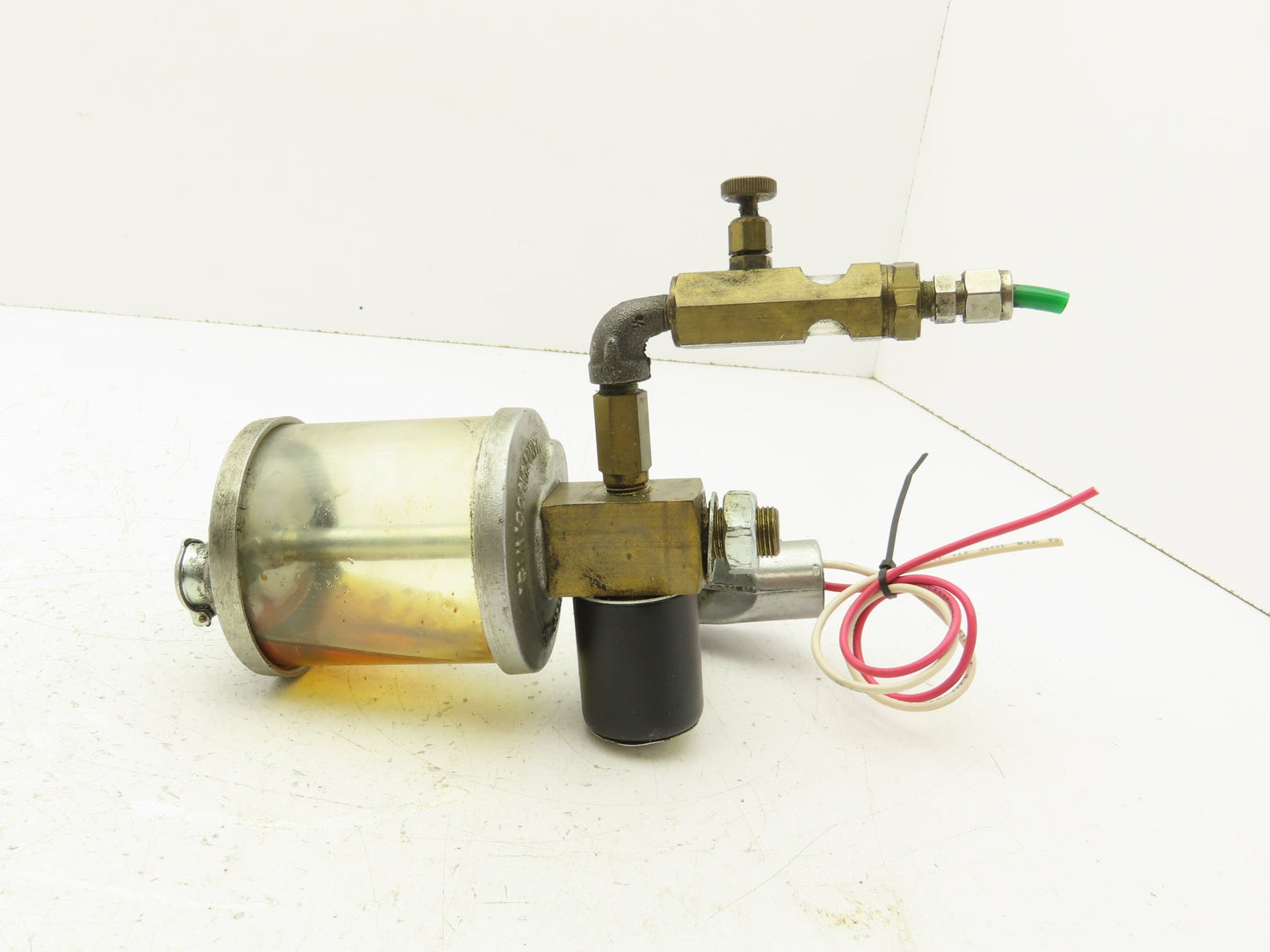 Lube Devices 727-1 Machine Oiler Lubricator 120V Solenoid 40PSI 12oz Reservoir