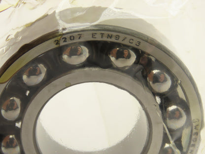 SKF 2207 ETN9/C3 Self Aligning Ball Bearing 35 mm ID 72 mm OD
