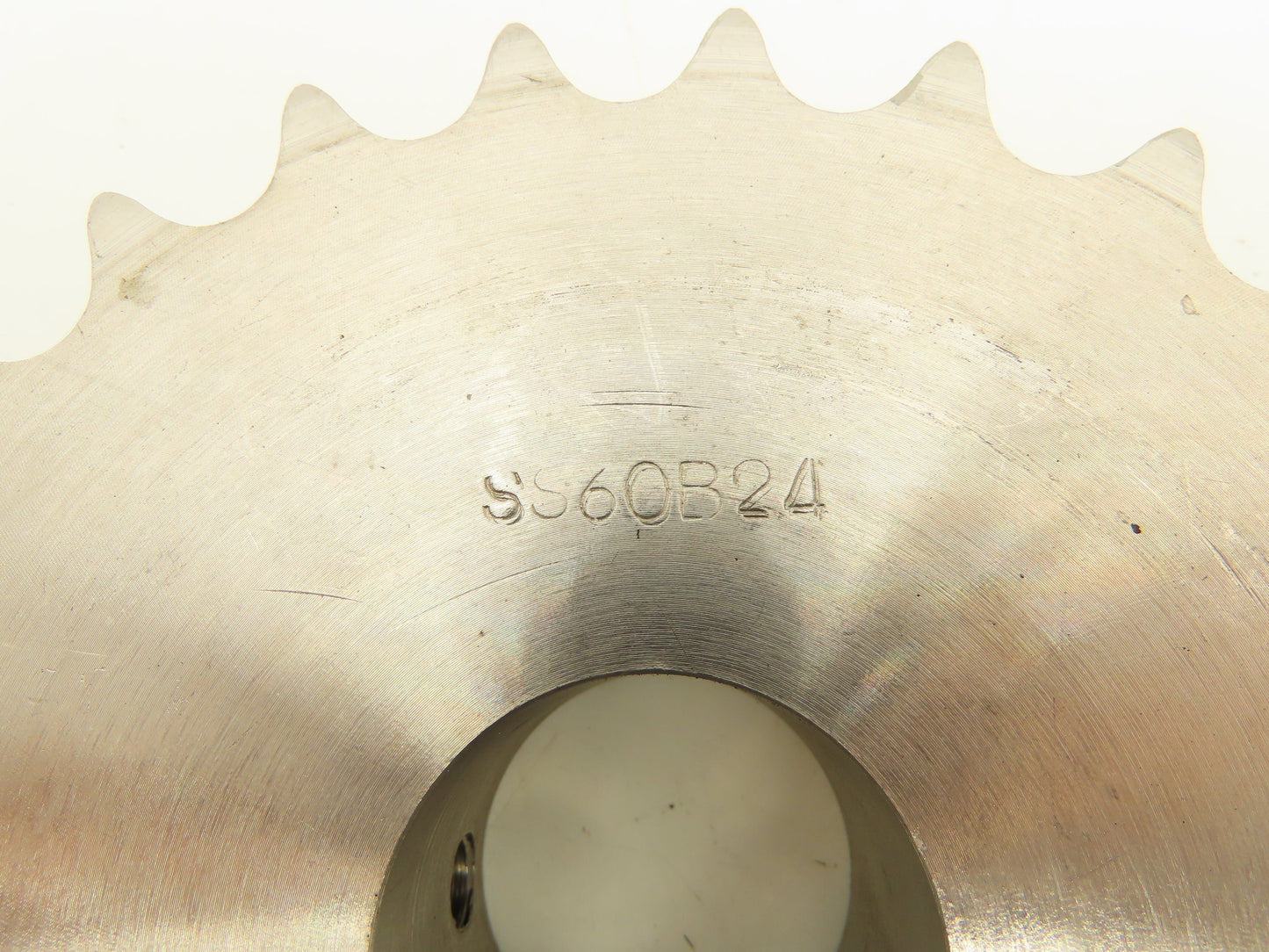 SS60B24 #60 Stainless Roller Chain Sprocket 24T Tooth 3/4 Pitch 1.5" Bore