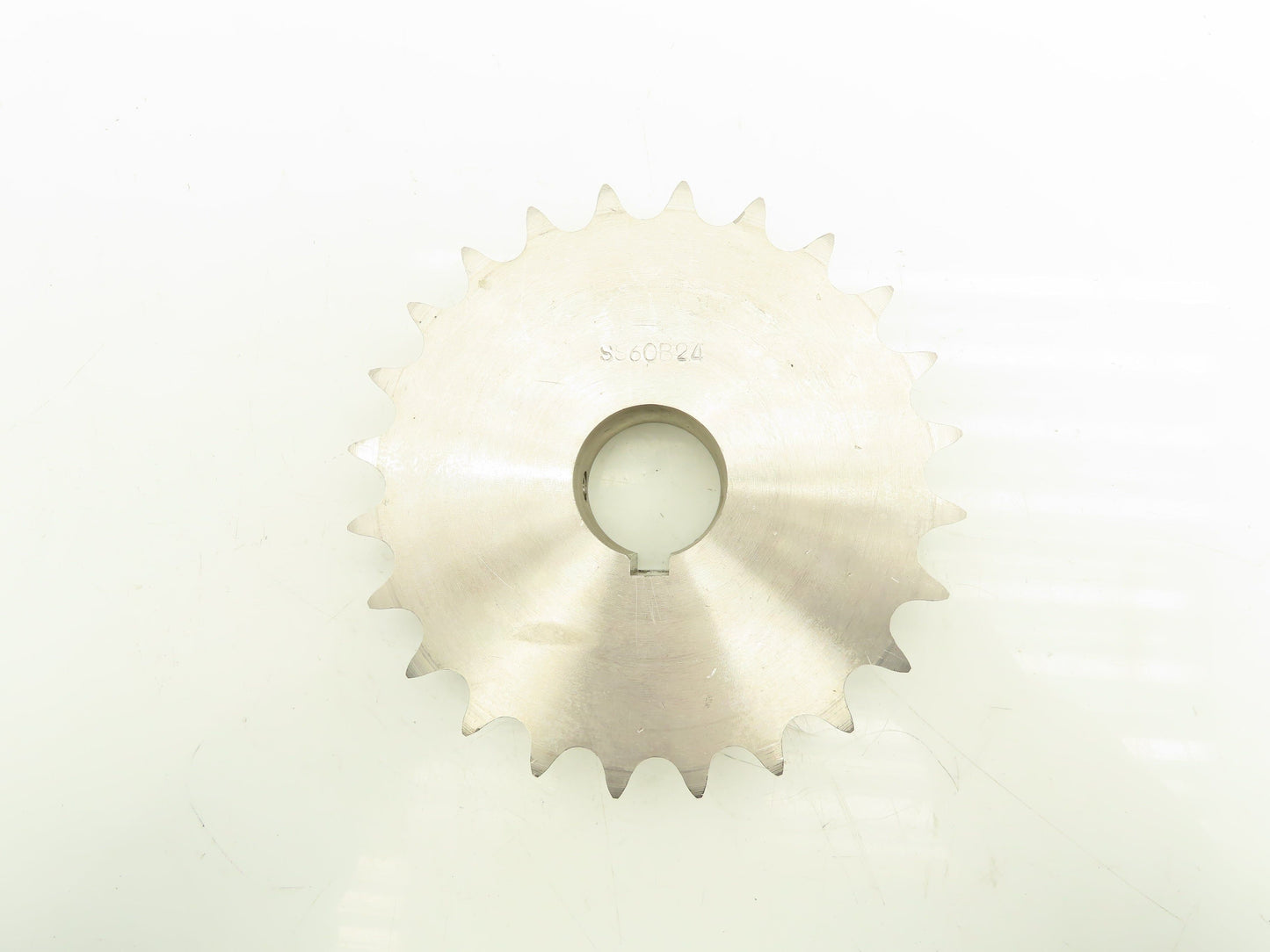 SS60B24 #60 Stainless Roller Chain Sprocket 24T Tooth 3/4 Pitch 1.5" Bore