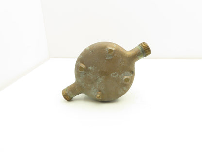 Liquid Flow Meter 3/4 x 3/4" Bronze Valve -No Reader