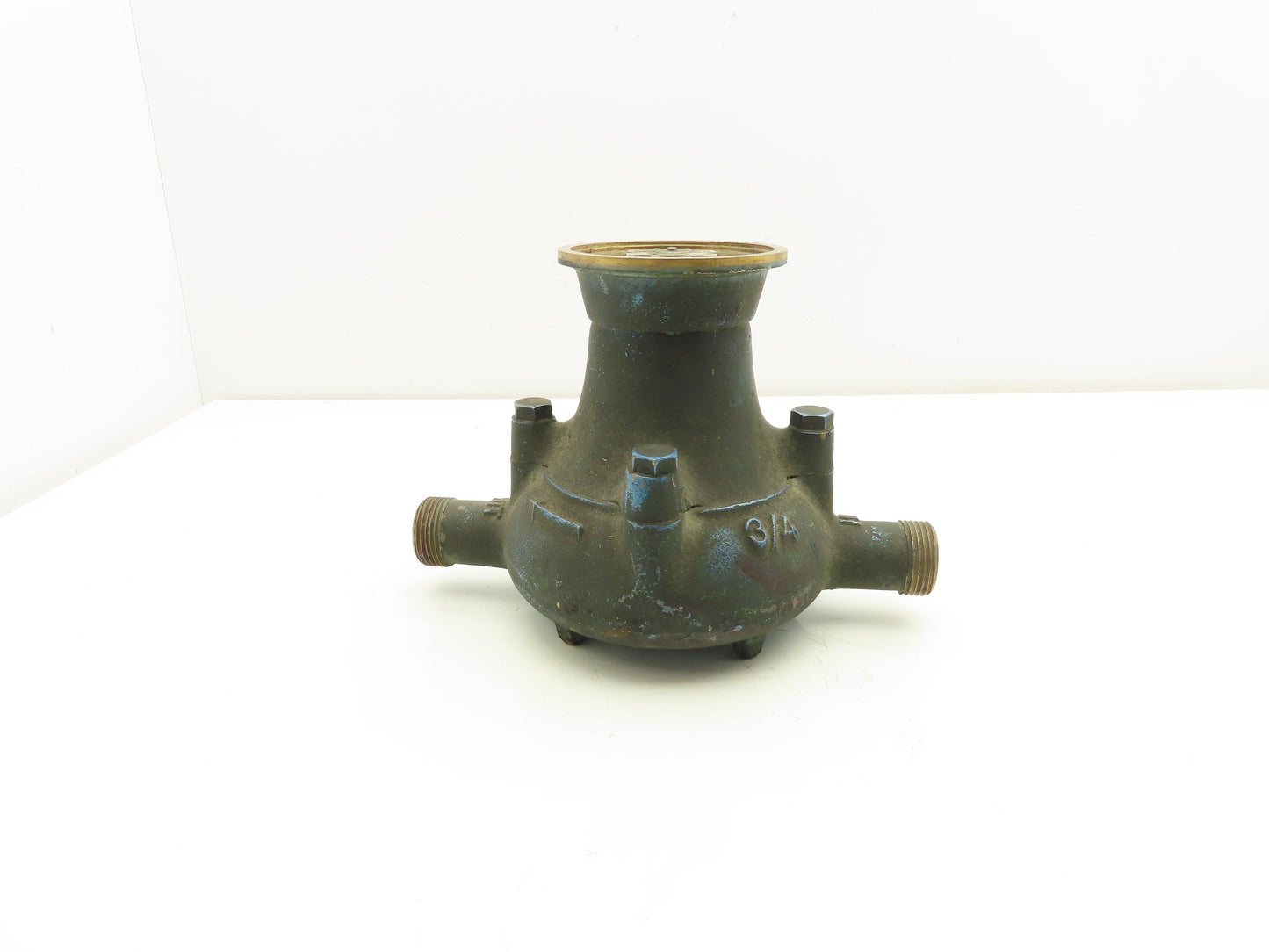 Liquid Flow Meter 3/4 x 3/4" Bronze Valve -No Reader