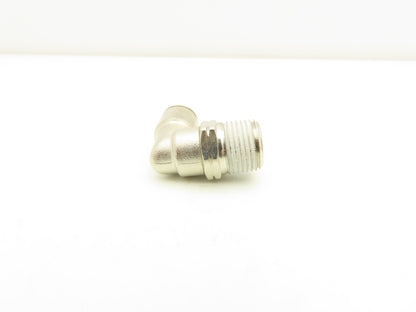 90° Swivel Elbow 3/8" Tube Push Fitting x 3/8" Male NPT Brass Lot of 15