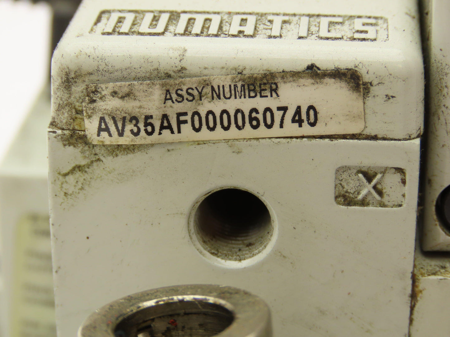 Numatics 353BA400K000030 Pneumatic Air Solenoid Valve Manifold Block 2 Position