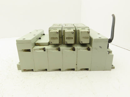 Numatics 353BA400K000030 Pneumatic Air Solenoid Valve Manifold Block 2 Position