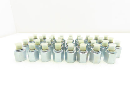 Straight Female Connector Fitting 3/8" FNPT x M12 O-ring Hose Flare  Lot of 35