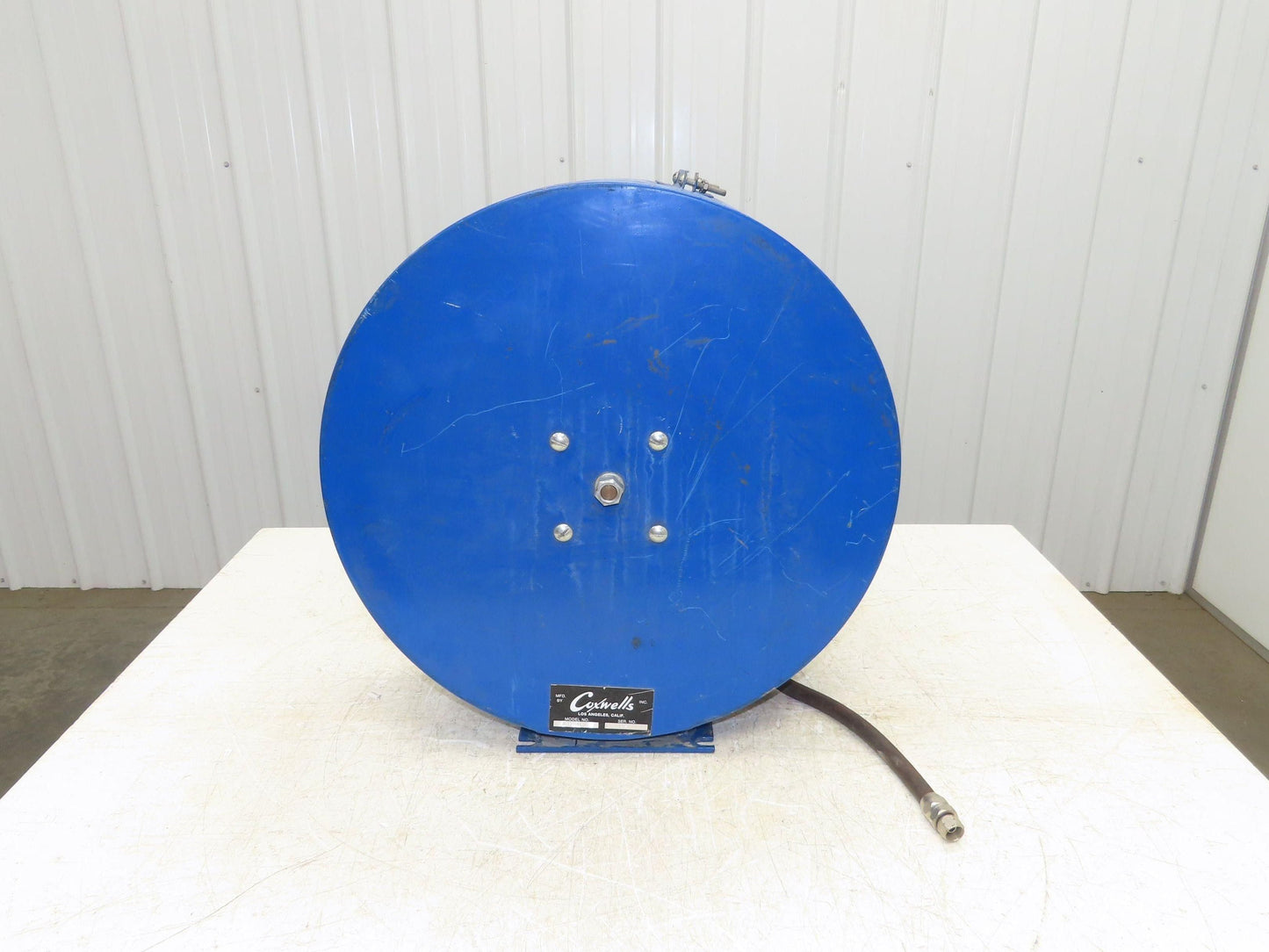Coxwells EN-N-350 Coxreel Enclosed Air Hose Reel Spring Rewind 3/8" x 50'
