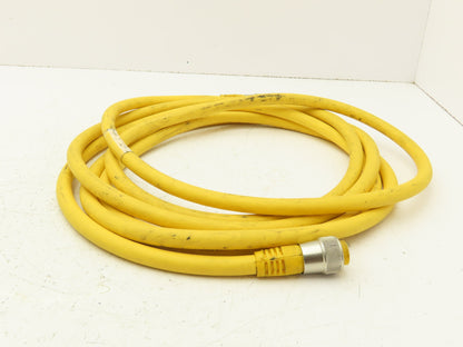 Turck RYM-66-5M 16' Extension Cord Set 7/8" Minifast Connector 6 Conductor