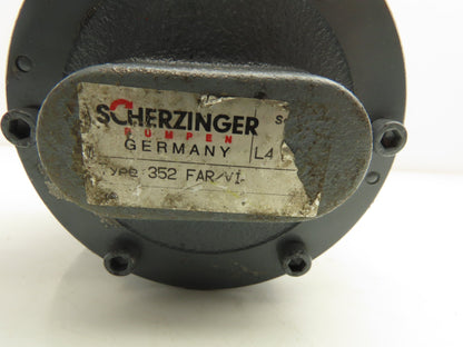 Scherzinger 352 FAR/VI Oil Lubrication Rotary Gear Pump 1" NPT