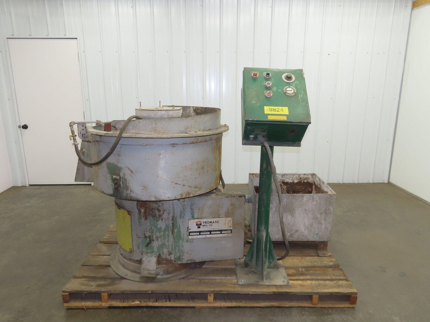 Gyromatic G-5D Vibratory Finisher Mixed Media 5Hp 230/460V 3Ph Tumbler