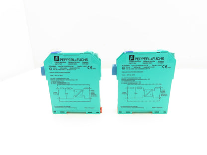 Pepperl Fuchs KFD2-SD-EX1.36 PLC Solenoid Driver Module Lot of 2