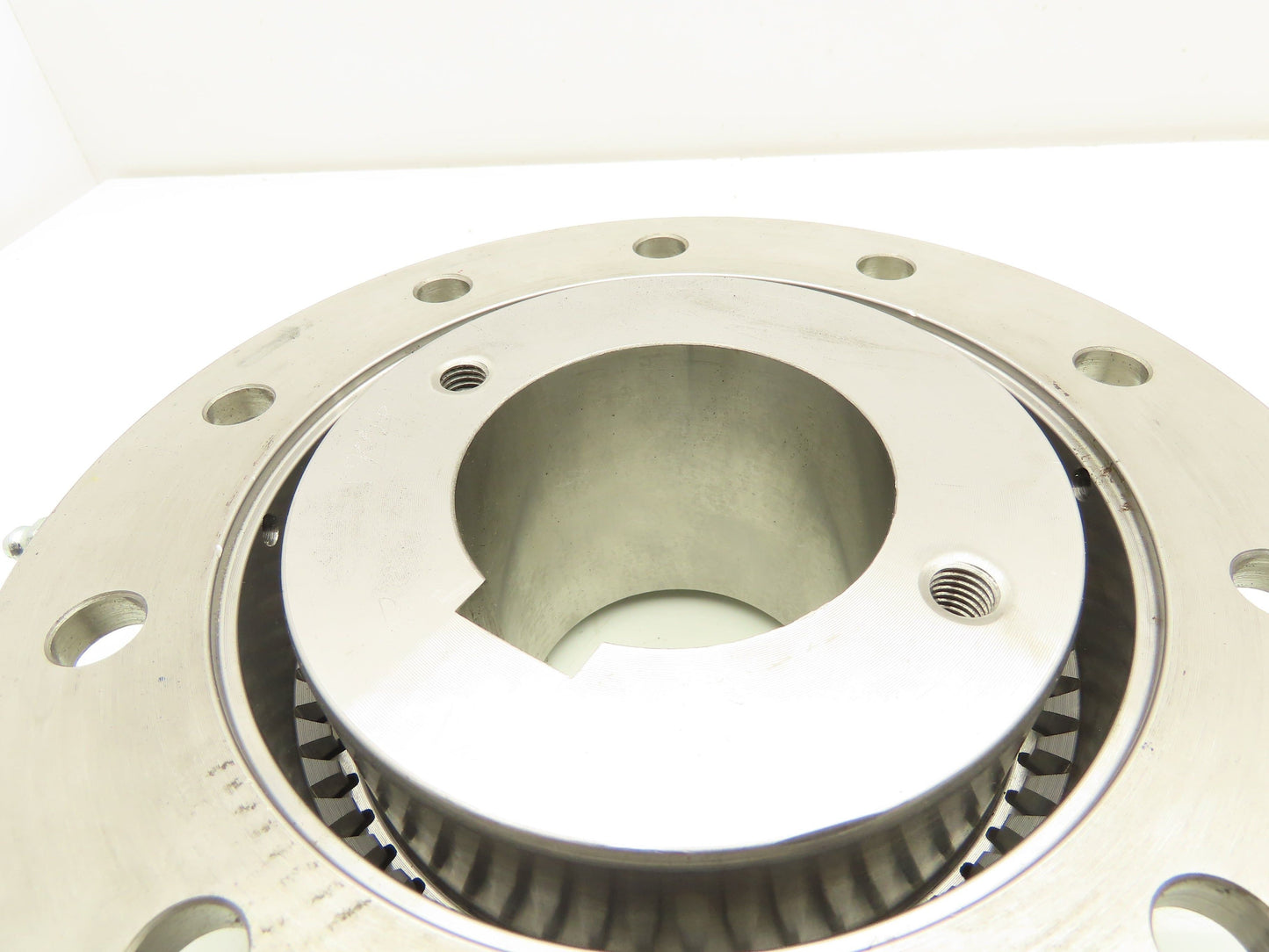 Powertork Size 2-1/2F Flanged Gear Coupling with Flex Hub 2-3/4" Keyed Bore