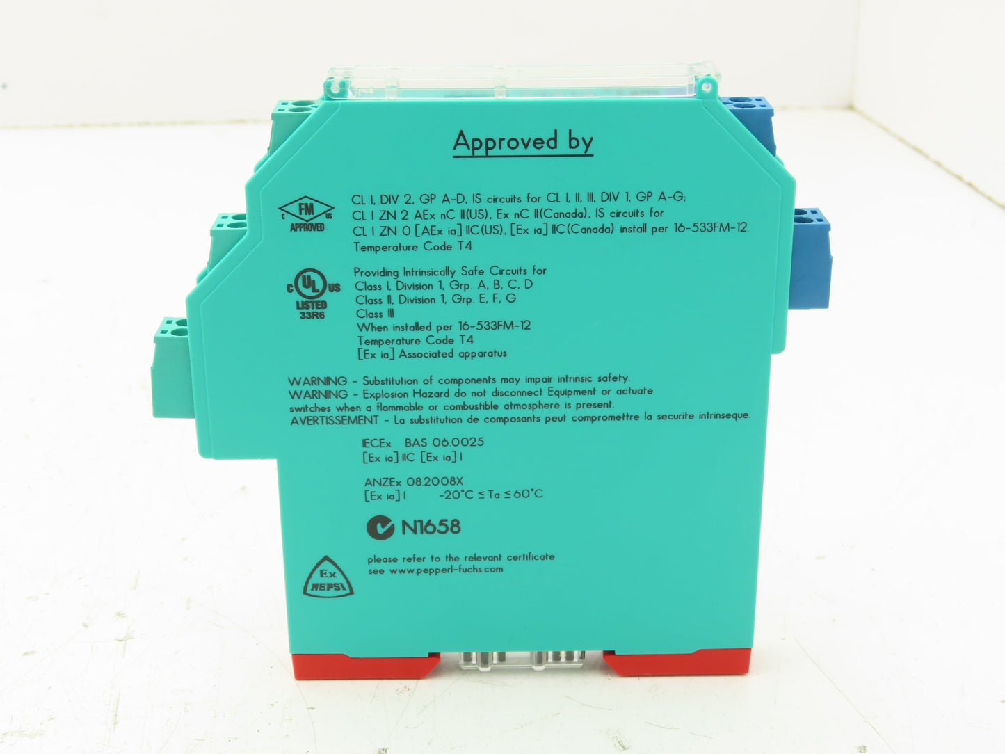 Pepperl Fuchs KCD2-SR-EX2 PLC Switch Amplifier 2-Channel 24V