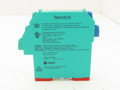 Pepperl Fuchs KCD2-SR-EX2 PLC Switch Amplifier 2-Channel 24V