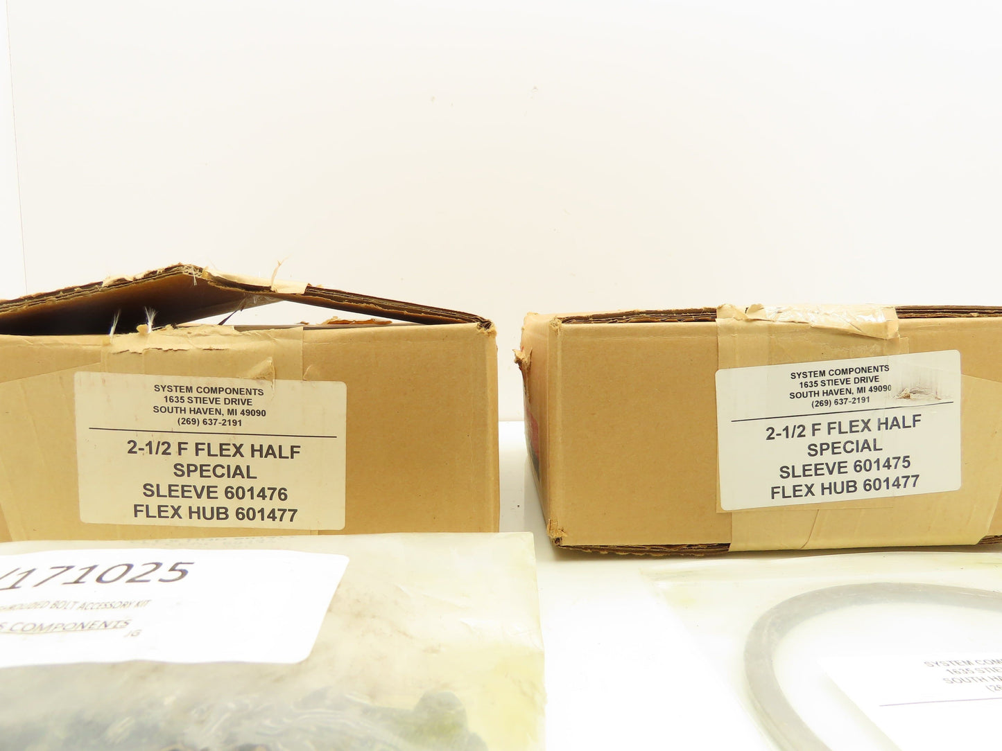 Powertork Size 2-1/2F Flanged Gear Coupling with Flex Hub 2-3/4" Bore 2pc Kit