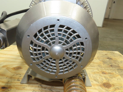 Republic HRC802 2-Stage Regenerative Vacuum Blower 227 CFM 6.5Hp 480V 3PH 2" NPT