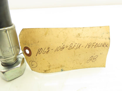 Gates 10G2 SAE 100R2 Hydraulic Hose 5/8" x 28" 3625 PSI JIC Swivel Ends