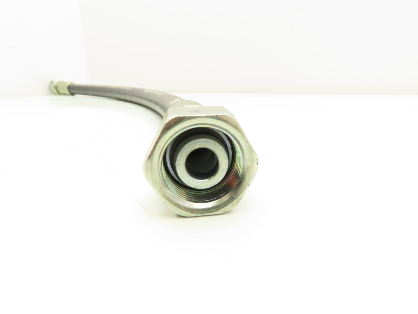 Gates 8G2 SAE 100R2 Hydraulic Hose 1/2" x 26" 4000 PSI 24° Swivel O-Ring