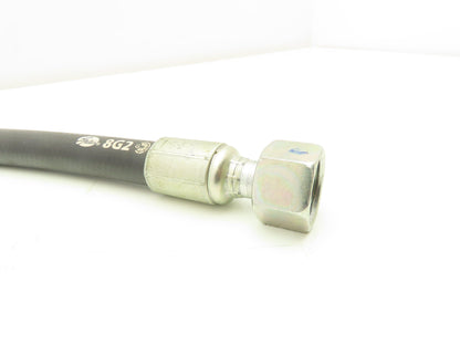 Gates 8G2 SAE 100R2 Hydraulic Hose 1/2" x 26" 4000 PSI 24° Swivel O-Ring
