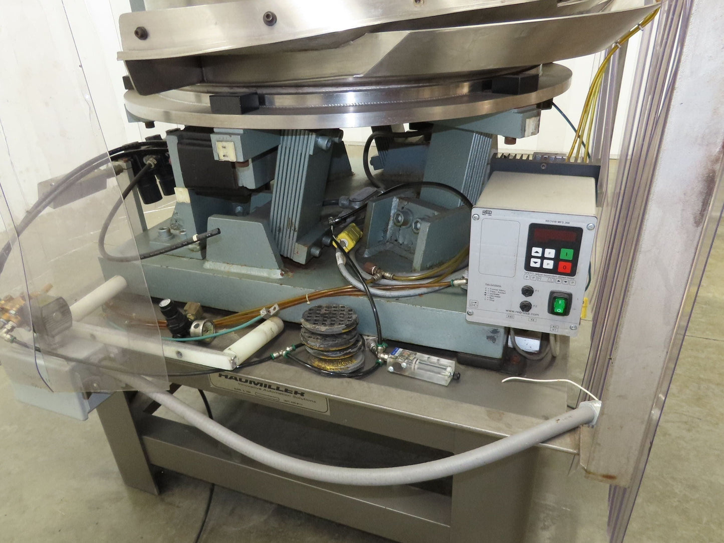 Vibracraft Vibratory Parts Feeder 30" Stainless Bowl Bottle Cap Sorter 115V