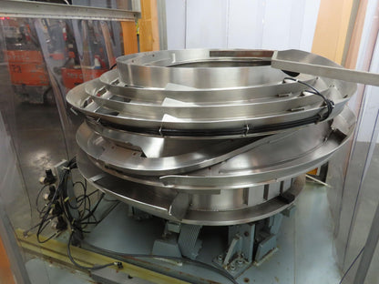 Vibracraft Vibratory Parts Feeder 36" Stainless Bowl Bottle Cap Sorter 115V