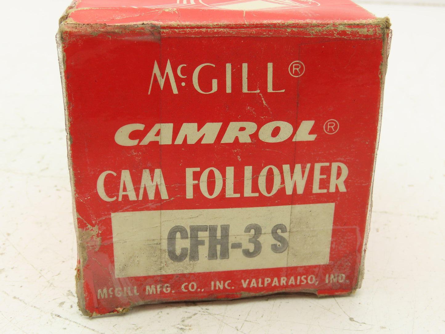 McGill CFH-3 S Flat Cam Follower Bearing 3x1.75" Roller 1.5" Stud Dia