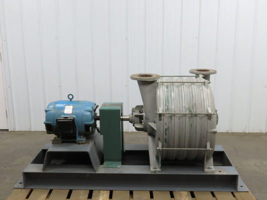 Lamson 515-0-5-AD Multistage Centrifugal Blower 20HP Gardner Denver 3500RPM 480V