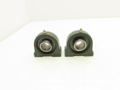 FK PA205 Pillow Block Insert Bearing 1" Bore Lot of 2