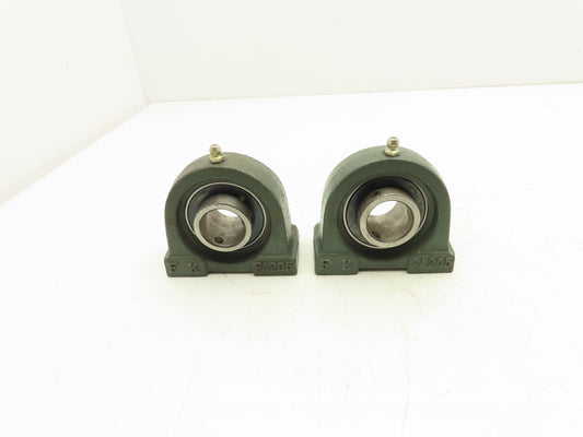 FK PA205 Pillow Block Insert Bearing 1" Bore Lot of 2