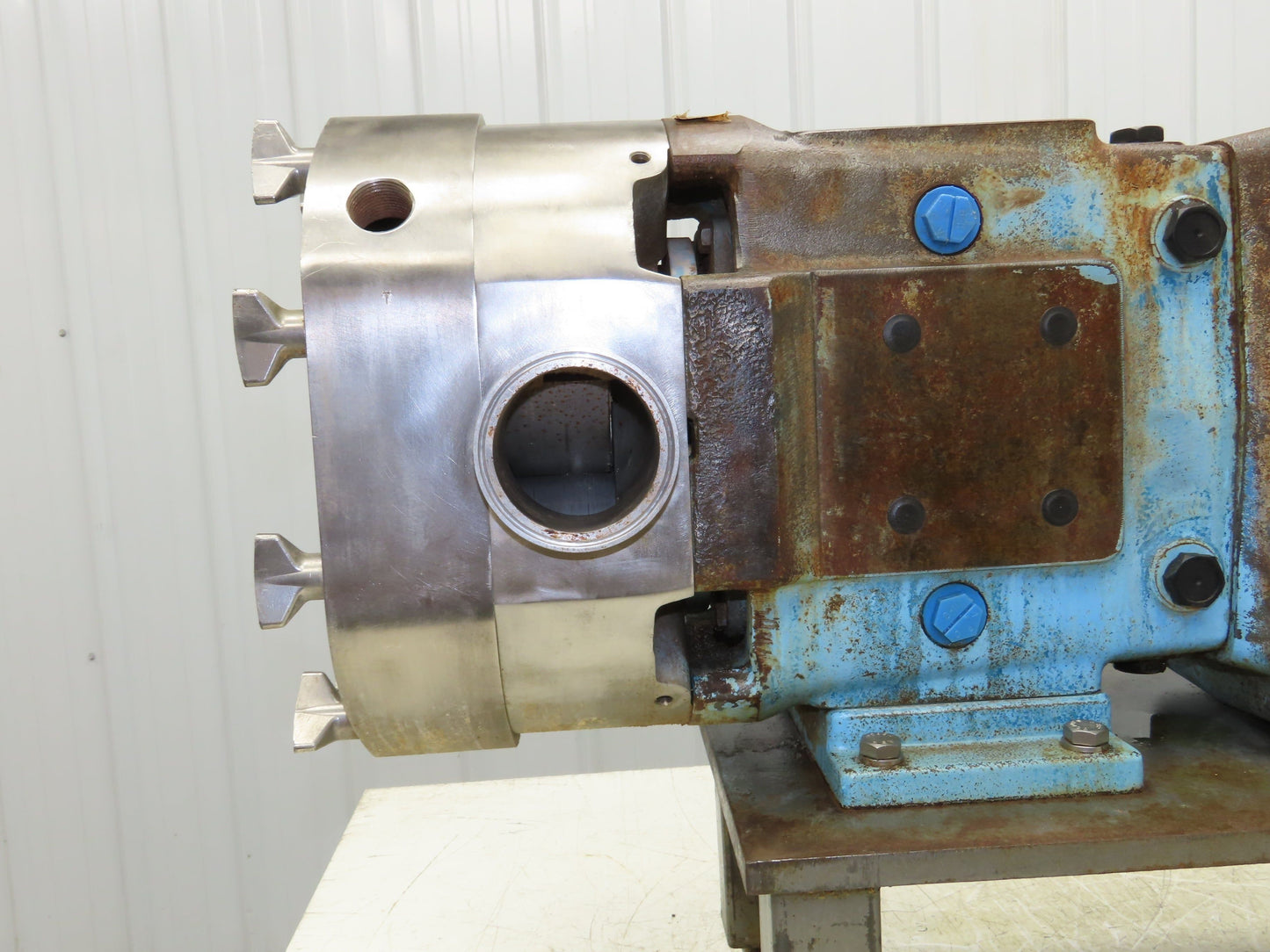 Waukesha SPX 130 Positive Displacement Sanitary Pump 3" Tri-Clamp 5Hp 230/460V