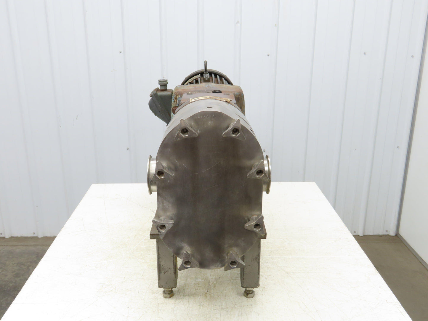 Waukesha SPX 130 Positive Displacement Sanitary Pump 3" Tri-Clamp 5Hp 230/460V