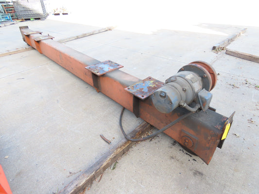 Cleveland Tramrail Motorized Gantry Crane End Truck Drive Floor Track -Bad Motor