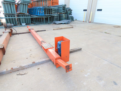 Cleveland Tramrail Motorized Gantry Crane End Truck Drive Floor Track 1.5Hp 480V