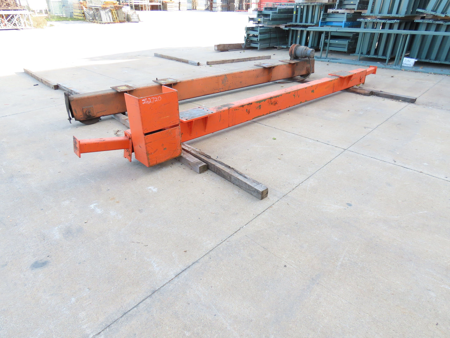 Cleveland Tramrail Motorized Gantry Crane End Truck Drive Floor Track 1.5Hp 480V