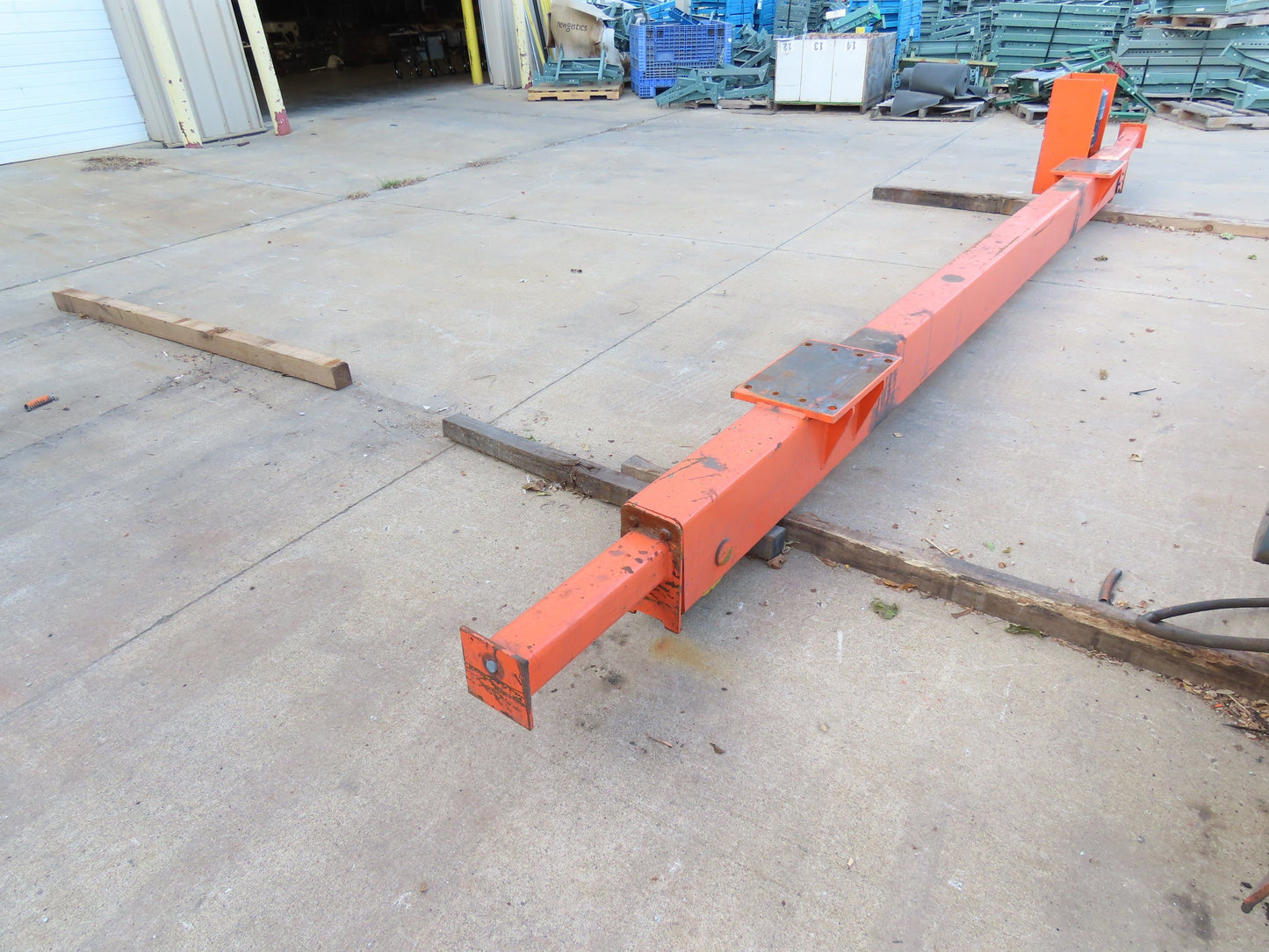 Cleveland Tramrail Motorized Gantry Crane End Truck Drive Floor Track 1.5Hp 480V