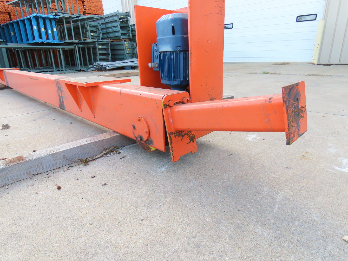Cleveland Tramrail Motorized Gantry Crane End Truck Drive Floor Track 1.5Hp 480V