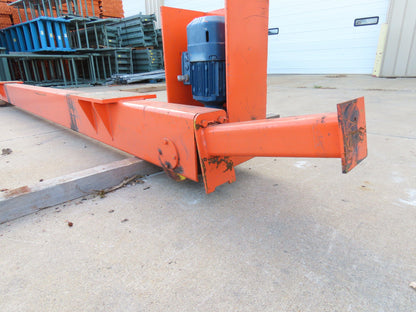 Cleveland Tramrail Motorized Gantry Crane End Truck Drive Floor Track 1.5Hp 480V