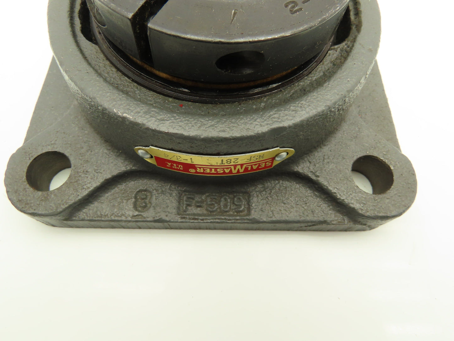 SealMaster MSF-28T 4-Bolt Flange Mount Ball Bearing 1-3/4" Bore