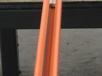 Acco 810.1-R Louden Dual Conductor Bottom Entry Bus Bar Monorail Crane 10'