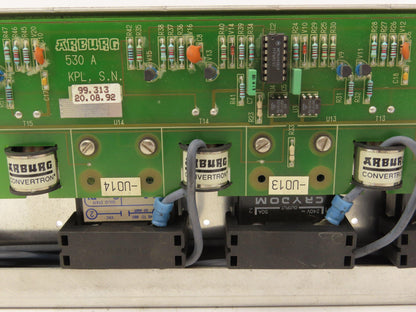 Arburg 530A Relay Board from Injection Molding Machine 50A 240V