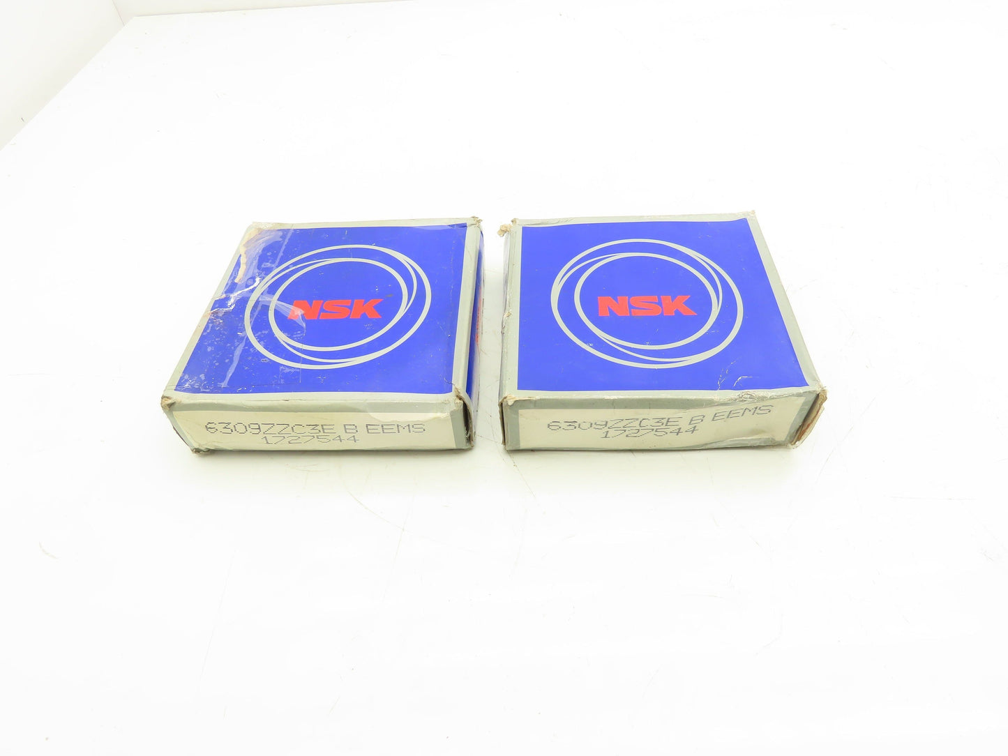 NSK 6309ZZC3 Deep Groove Ball Bearing 45 mm ID 100 mm OD Lot of 2