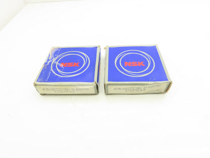 NSK 6309ZZC3 Deep Groove Ball Bearing 45 mm ID 100 mm OD Lot of 2