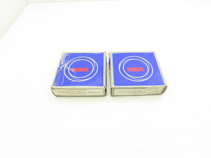 NSK 6309ZZC3 Deep Groove Ball Bearing 45 mm ID 100 mm OD Lot of 2