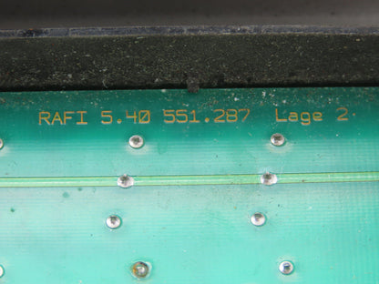 Arburg 5.40 551.287 Keypad Operator Control Panel for Injection Molding Machine